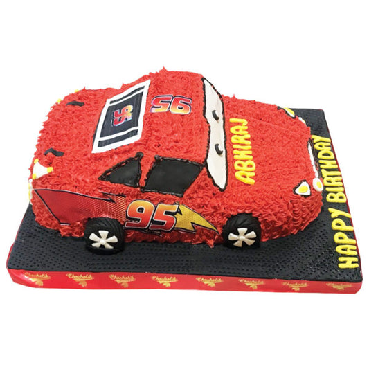 Lightning McQueen Car Cake 600