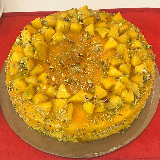 Tasty Fresh Mango Cake