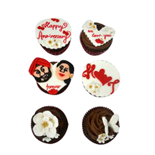 Happy Anniversary Cupcakes 500