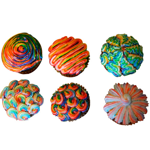 Rainbow Cupcakes 500