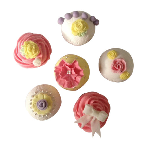 Cute Cupcakes With Flowers