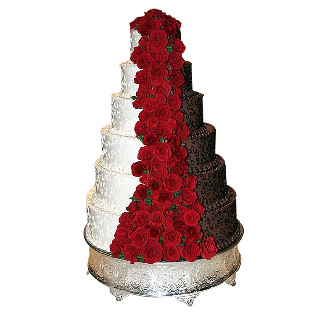 Elegant and Romantic Wedding Cake
