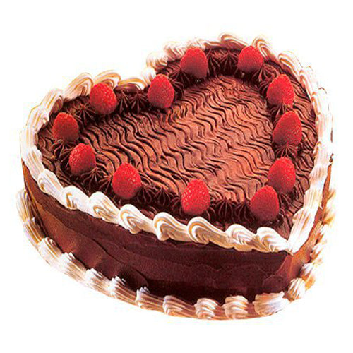 Cake For Love In Heart Shape