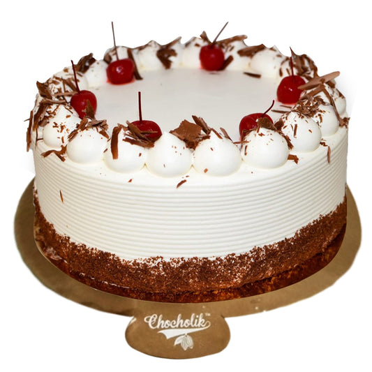 Fabulous White Forest Cake 1000